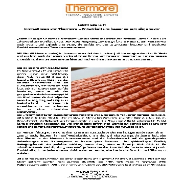 DE - Leicht wie Luft Innovationen von Thermore