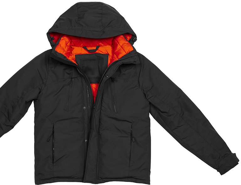 red jacket